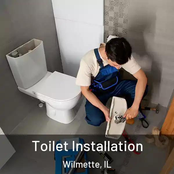  Toilet Installation Wilmette, IL